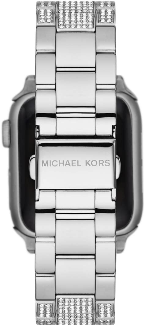 michael kors 8006|Michael Kors Pavé Silver Stainless Steel 38/40mm Apple .